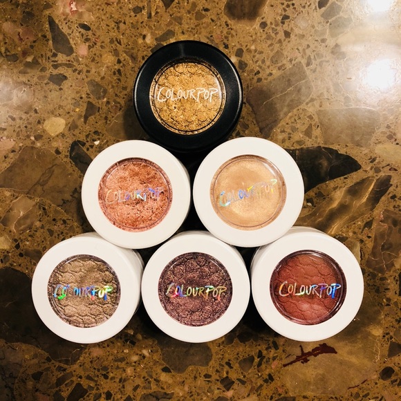 Colourpop Other - Colourpop Eyeshadows x6